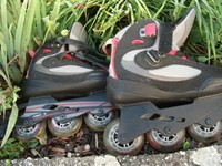 Inliner Gr 39 Oxygen Schwarz Rot ABEC S selten benutzt 