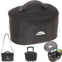 BEAUTYCASE Schminkkoffer Kosmetikkoffer Kulturtasche Reisekoffer NEU Schwarz