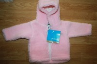 NWT Columbia Pink Teddy Bear Sherpa Jacket 12m