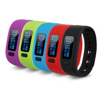 OLED Bluetooth Smart Armbanduhr Sports Fitness Tracker Handy uhr Schrittzähler