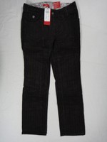 05029 Damen Hose Cord S.Oliver Shape W34 in cm L32 dunkel braun 0489 - mJ