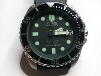 CITIZEN GN-4-S Japan AUTOMATIC Diver 21 J 200 m day date 139