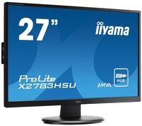 LED Monitor Full HD 27 Zoll Iiyama Prolite X2783HSU-B1, 4ms, Lautsprecher, HDMI
