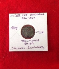 Ancient Roman Coin Constans; Ae17