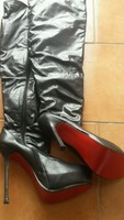 Overknee high heels