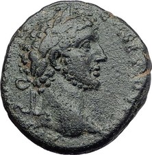 COMMODUS son of MARCUS AURELIUS 177AD Antioch Original Ancient Roman Coin i58048