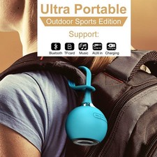 New mini portable waterproof speaker wireless Bluetooth stereo audio TF card MP3