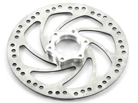 Bremse Disc gelocht Bremsscheibe 160 mm + Adapter + Schrauben Neu