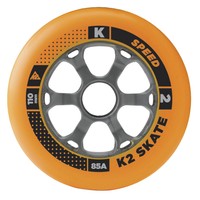 K2 Inliner Rollen Set 8 Stück 110mm 85A für Inline Skates Fitness Skates Skating