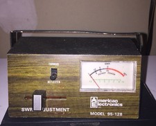 Vintage American Electronics Swr Adjustment Model 95-128 Field Strength Antenna