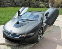 RC BMW i8 mit Flügeltüren Schwarz 27Mhz Lizenz Modell 1:14 "Top Qualität" 404570