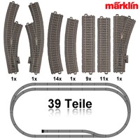 märklin 29721-6 Gleis-Set 39-teilig C-Gleis (Spur H0) ++ NEU ++