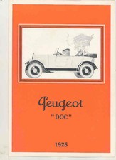 1925 Peugeot Doc Brochure Draeger wt5360