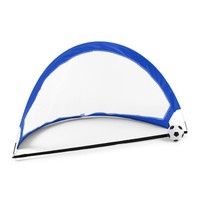 TOP FUSSBALLTORE TORWAND KINDER TORNETZ FUSSBALLTOR FUSSBALLTORE BLAU OUTDOOR