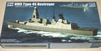 Trumpeter 04550 : "HMS Type 45" Zerstörer   -   Kit 1:350