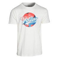 Volcom Electrode T-Shirt paint white - Herren T Shirt aus organic cotton