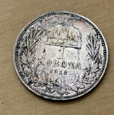 1912 Hungary Korona Silver
