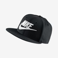 Nike "Futura True 2" Snapback Cap schwarz weiß NEU