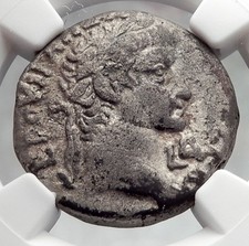 GALBA 68AD Alexandria Egypt Tetradrachm Authentic Ancient Roman Coin NGC i60083