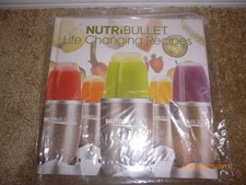 Brand New NUTRIBULLET-Life Changing Recipes Hard Cover BOOK!! FAST SHIPPING!