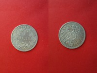 Deutsches Reich 1 Mark 1900 A Silber 