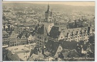 (11917) AK Stuttgart, Rathaus 1910