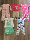 Lot Of 5 Pajama Sets Girl 12 Months 