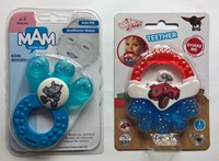 Kühl-Beißring MSV Duisburg Ennatz Zebra Bobby Car Baby Fußball Nachwuchs NEU