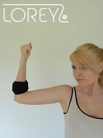 Hochwertige Kombinierte Epibandage/Tennisarmbandage mit Druckpelotte