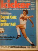 KICKER 100 - 10.12. 1979 Bernd Klotz Bayern-Stuttgart 4:0 Köln-Bremen 4:1 Franz
