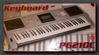 ***** Keyboard LP6210C 162 Sounds 50 Demo Songs Notenständer Notenbuch *****NEU