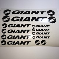 G3 Giant Aufkleber / Sticker Set / 14-teilig  Fahrrad Rahmen decals