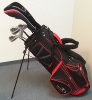 FALCON Golfschläger, Komplettset Herren, Golfset Graphit mit Standtasche  P3-GG