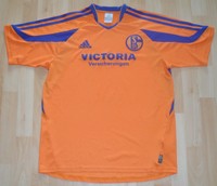 FC Schalke 04 Trikot Gr. 176 S Adidas 2003 2004 S04 Ausweichtrikot Knappen shirt