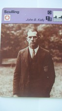 Rare Sportscaster Rencontre Collectable Card Sculling John B Kelly