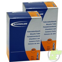 2x Schwalbe DV 12" - 28" Dunlopventil Fahrrad Schlauch alle Größen + Breiten NEU