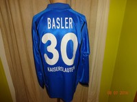 1.FC Kaiserslautern Nike Langarm Matchworn Trikot 1999/00 + Nr.30 Basler Gr.L