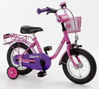 Bachtenkirch Kinderfahrrad 12 Zoll EMPRESS pink mit Körbchen NEU 410-EM-52