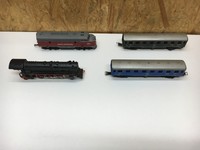 21595 DB Euro Express Life-Like H0 Diesellok , Dampflok 2 Personenwagen Set