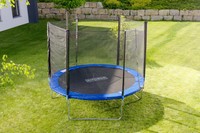 Outdoor Trampolin Gartentrampolin mit Sicherheitsnetz Leiter 305 cm 10 ft NEU
