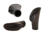 2 NIDUS Gummipuffer Asphalt Pad ua für Exel Nordic-Walking Stöcke Stopper Puffer