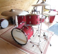 Vintage 1965 Slingerland Drum Set + Gene Krupa Snare