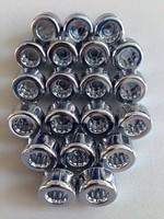20 Zierschrauben für  Alufelgen chrom Ziernieten Zierstifte Tuning  