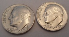 1975 P & D Roosevelt Dime Set (2 Coins) *Free Shipping*