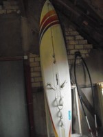 Surfbrett, Surfboard komplett mit Segel (evtl. Stand Up Paddeln)  