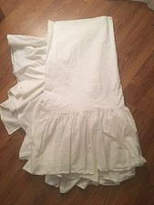 white ruffled bed skirt ebay white ruffled bed skirt ebay