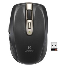 New Logitech 910-002896 Wireless Anywhere Laser Mouse Mx (Black), Free shipping