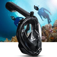 Schnorchel Set Schnorchelmaske Tauchermaske Taucherbrille Größe S/L für GoPro