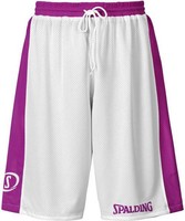 Spalding Essential Reversible Short Basketball lila-weiß NEU 37493