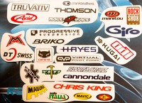 Bike Fahrrad Aufkleber Sticker Magura Avid cannondale odi kona manitou 27 Stück 
